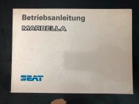 1992 Seat Marbella Betriebsanleitung Bedienungsanleitung deutsch Hessen - Kassel Vorschau