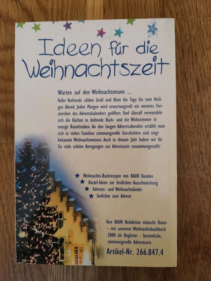 Weihnachtsbackbuch Rezepte Baur Versand in Ebern