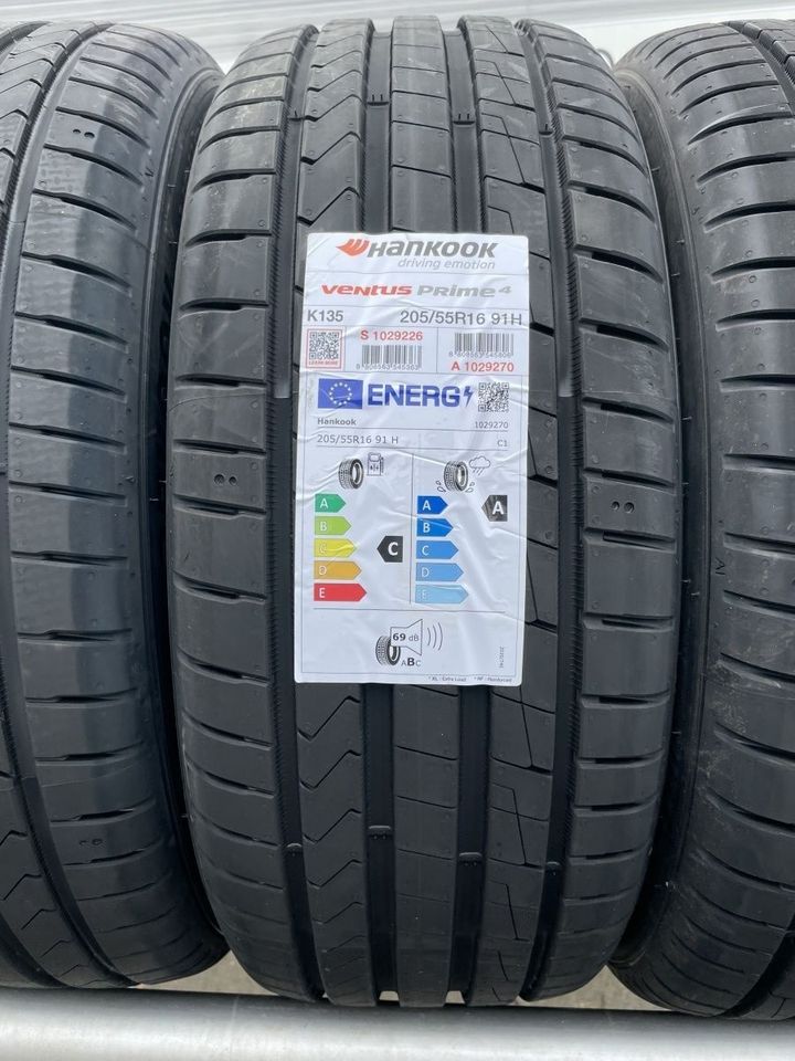 4 NEUE Hankook  Sommerreifen 205 55 R16 91H  Inklusive  Montage in Bonn