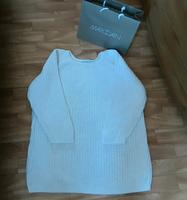 Pullover Strick Marc Cain weiß lang Baumwolle Mischung 42 44 Brandenburg - Nexdorf Vorschau