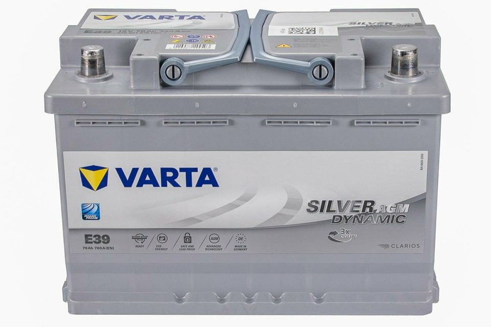 Batterie Varta 70Ah 12V Silver Dynamic AGM E39 Algeria