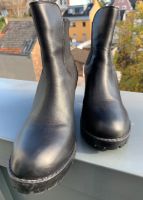 "SPM"Boots/Stiefeletten/Stiefel, Absatz, Leder, 38 -38,5, Schwarz Bonn - Kessenich Vorschau