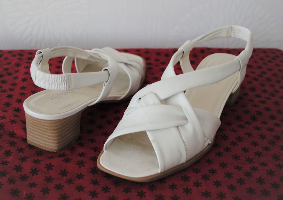 Weiße Sandalen von Jenny by Ara in Großbottwar