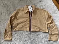 Crop Top-Bluse, beige, Größe M, ungetragen Dresden - Striesen-Ost Vorschau