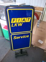 Seltene Leuchtreklame Fiat LKW oldtimer Werkstatt Tankstelle Nordrhein-Westfalen - Xanten Vorschau