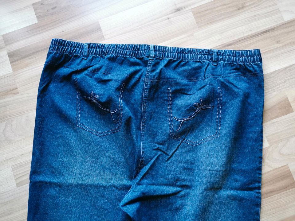 Jeans/Jeggings blau/grau Größe 58 (Langgröße 116) von *MiaModa* in Schloß Holte-Stukenbrock