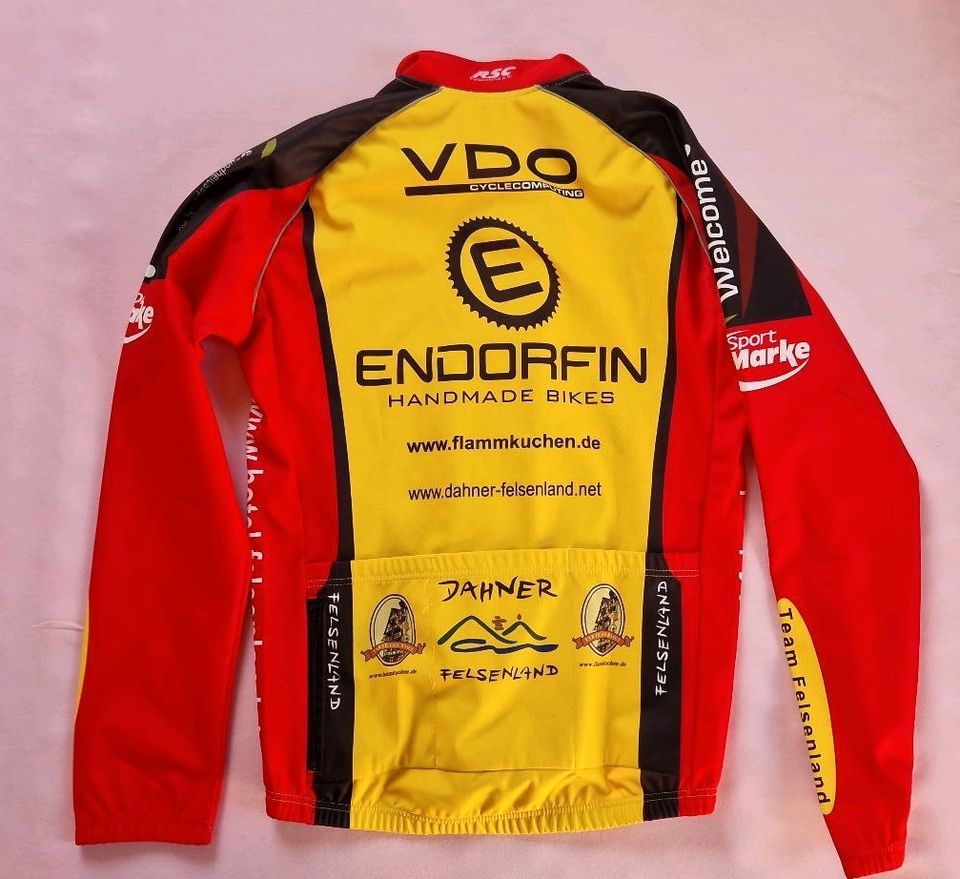 TEXI Herren Fahrradtrikot Fahrrad Trikot Gr.S langarm in Tamm