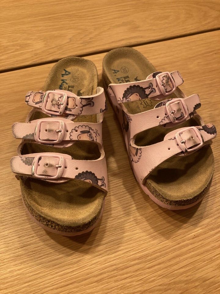 Sandalen offene Schuhe Mädchen Longo Größe 30 Rosa in Alzenau