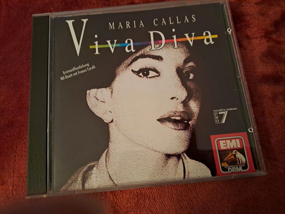 Maria Callas  CD-Viva Diva in Wehringen