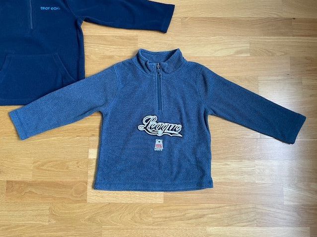 Set, 2 Fleece Pullover Papagino Gr. 98/104 in Zwickau