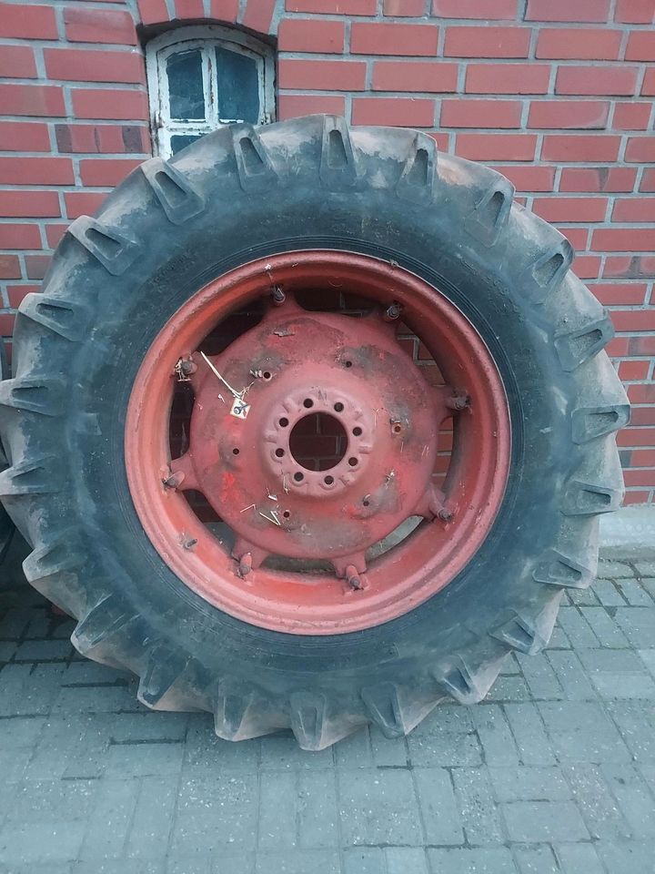 Deutz 7206 6806 7006 6006 Räder Reifen Felgen 16.9-34 in Rhede