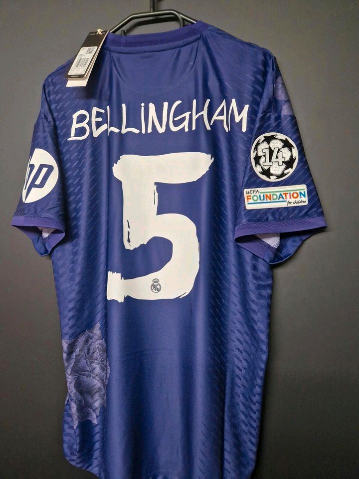 BELLINGHAM Trikot 2024 y3 L, XL NEU! Real Madrid Trikot CL in Bad Rappenau