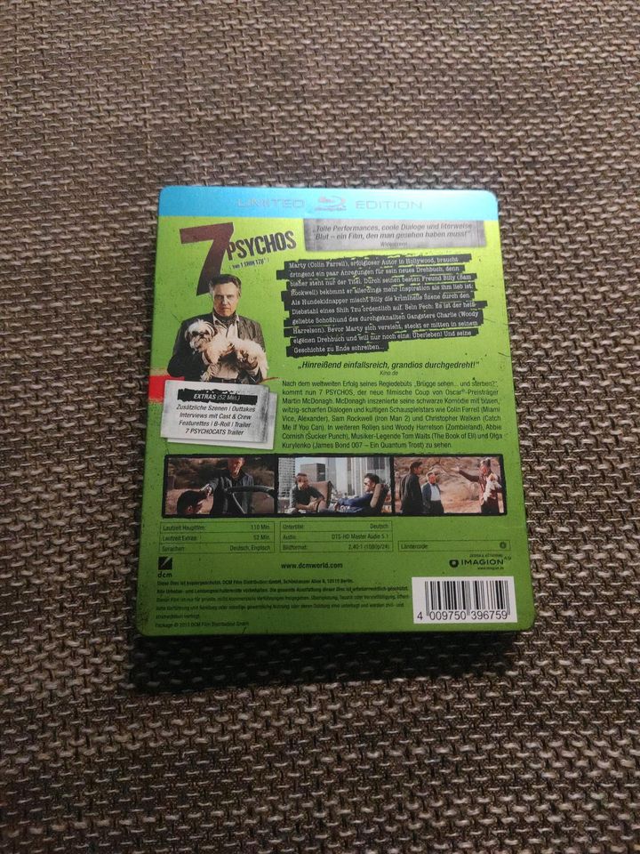 7 Psychos Blu Ray Steelbook Limited Edition in Duisburg