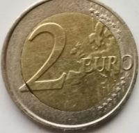 " Fehlprägung" 2 Euro Münze Gedenkmünze Bundesrepublik Deutschlan Baden-Württemberg - Angelbachtal Vorschau