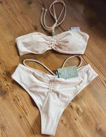 Bikini neu mit Edikett weiß Boho H&M Gr. Xl 42 Thüringen - Rudolstadt Vorschau