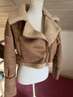 Wunderschöne neuwertige Stradivarius Teddyfelljacke Bikerjacke! Hessen - Münster Vorschau