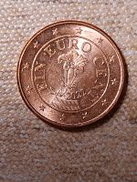1 Euro Cent Münze Österreich 2022 Hessen - Homberg Vorschau