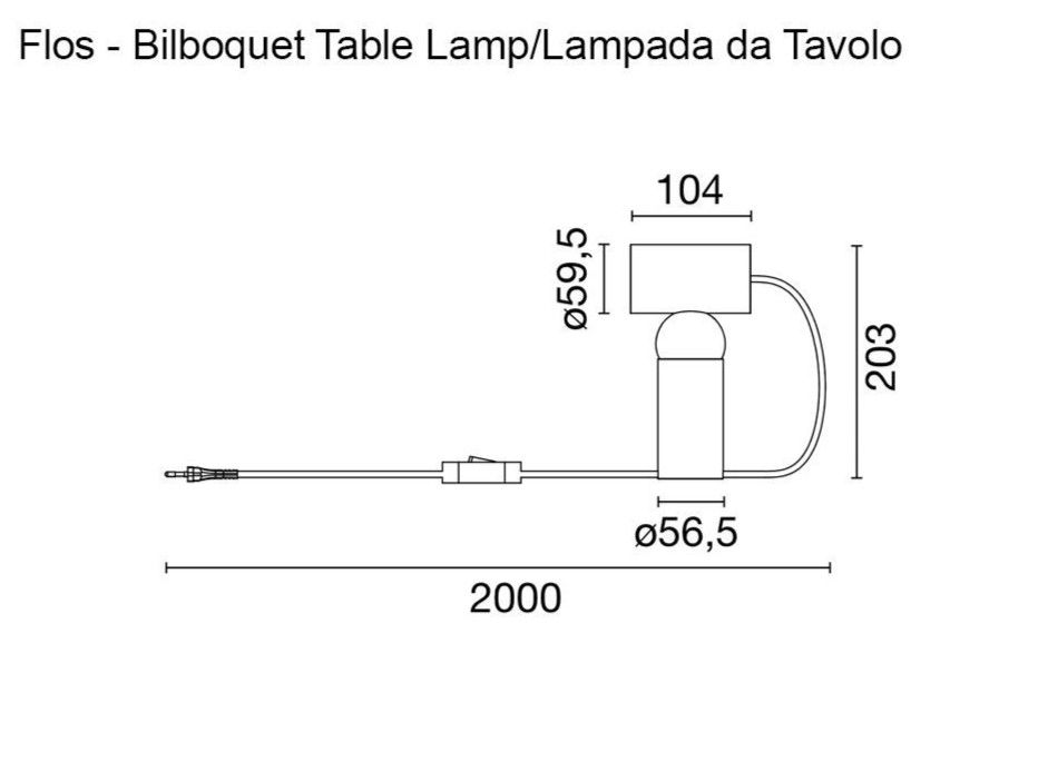 Flos Bilboquet Tischleuchte by Philippe Malouin, Neuheit in Berlin