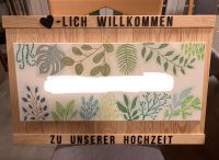 Hochzeit Willkommen Willkommensschild aus Holz z.B. für Leinwand Niedersachsen - Braunschweig Vorschau