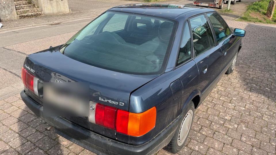 Audi 80 1,6 TD (B3] 1990 - Guter Zustand! Erste Hand! in Hennef (Sieg)