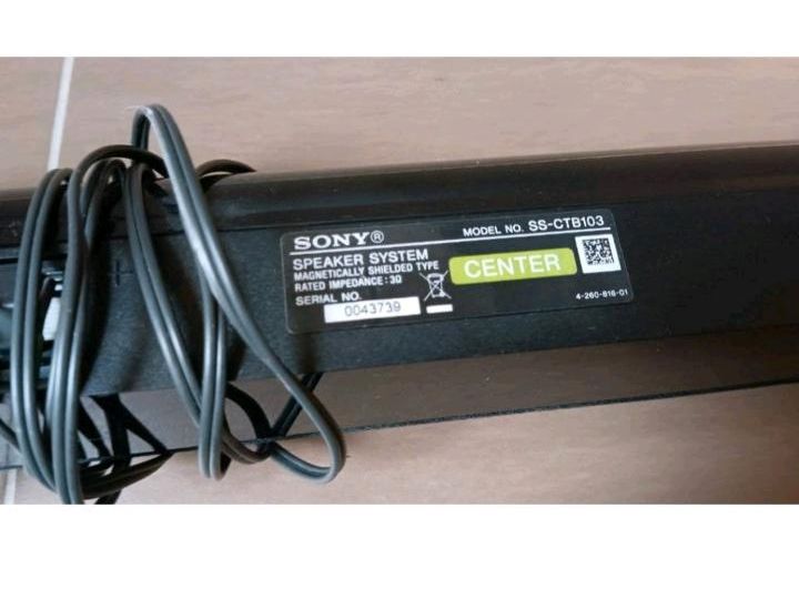 Sony Soundsystem Anlage Subwoofer Amplifier in Lauenhagen