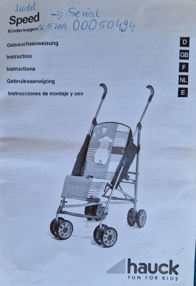 Hauck Kinderwagen in Duisburg