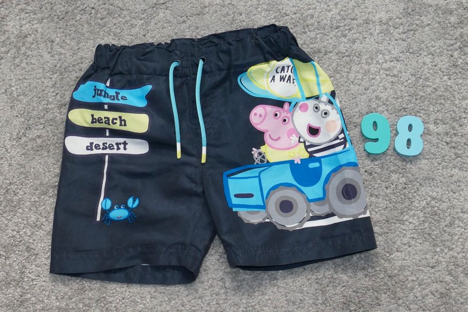 Badeshorts Badehose Peppa Wutz Name it 98 104 in Saerbeck