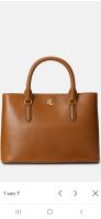 Lauren Ralph Lauren - Handtasche LEATHER SMALL MARCY SATCHEL Nordrhein-Westfalen - Paderborn Vorschau