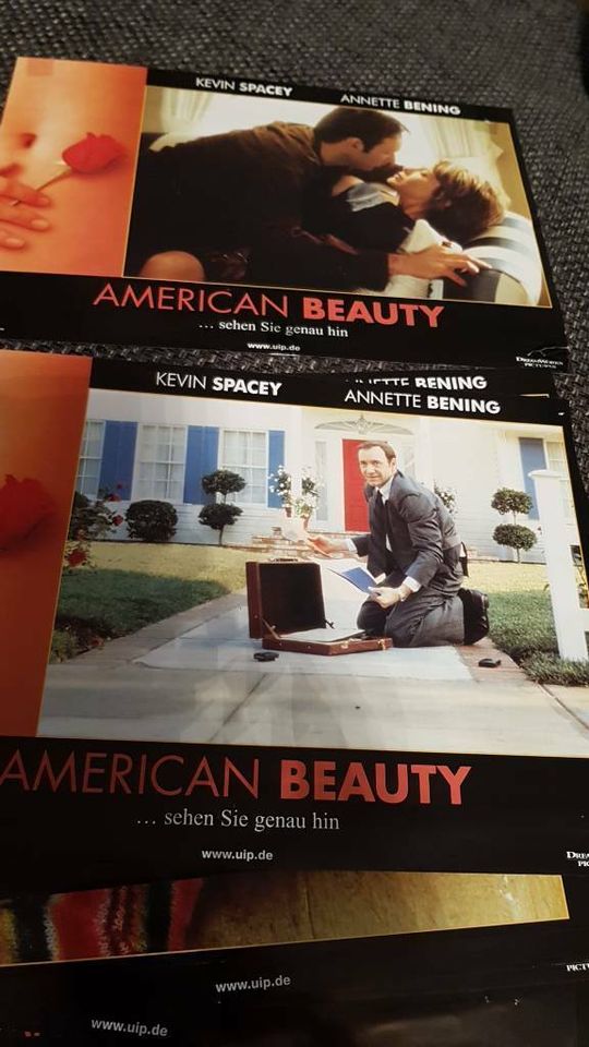 AMERICAN BEAUTY, Kevin Spacey, 8X Aushangfotos,OVP, Filmwerbung in Nettetal