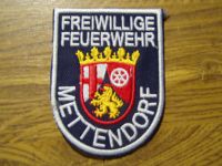 Feuerwehr Aufnäher Ärmelabzeichen Abzeichen Mettendorf Bayern - Gundelsheim Vorschau