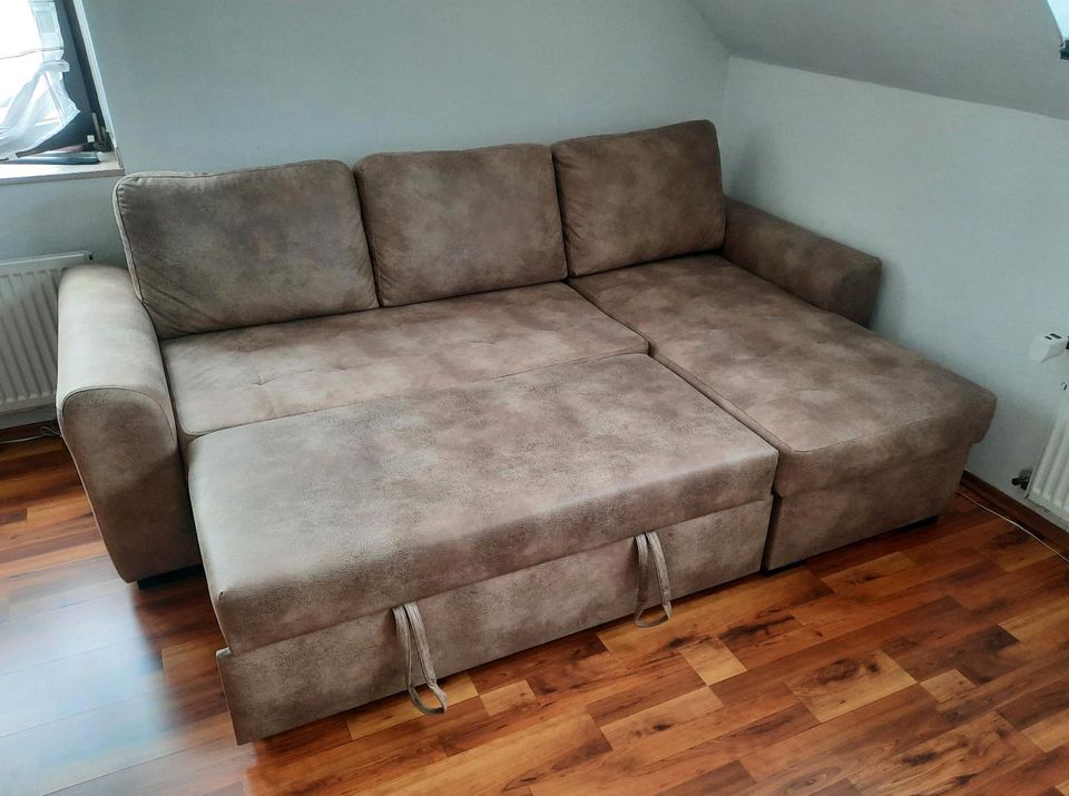 Sofa/ Couch in Lederoptik in Lüdinghausen