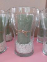 10 Vasen mit grünen rustika Kerzen, Hochzeit, Boho Sommer.... Nordrhein-Westfalen - Lünen Vorschau
