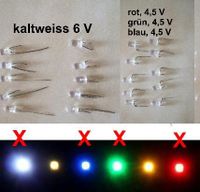 Leuchtdioden LED 5 mm bedrahtet, weiss/rot/grün/blau  *gebraucht* Hessen - Darmstadt Vorschau