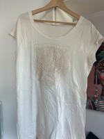 Kleid VILA Größe M Jersey Tiger cremeweiss Niedersachsen - Wolfsburg Vorschau