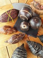 Nüsse,Kakao,Bohnen,Kugel,Holz,Natur,Bali,Geschenk,NEU,2. Reduz. Baden-Württemberg - Königsbronn Vorschau