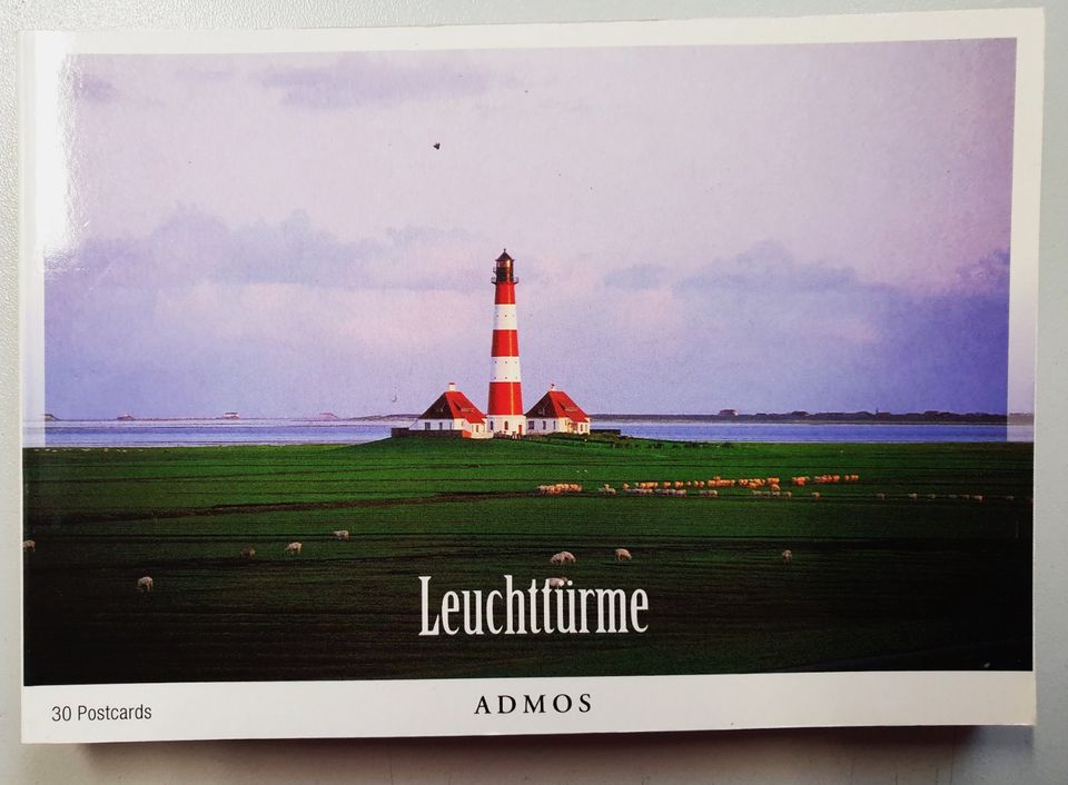 Postkartenbuch Leuchttürme, 30 Postkarten, Postcrossing-Landschaf in Hamm