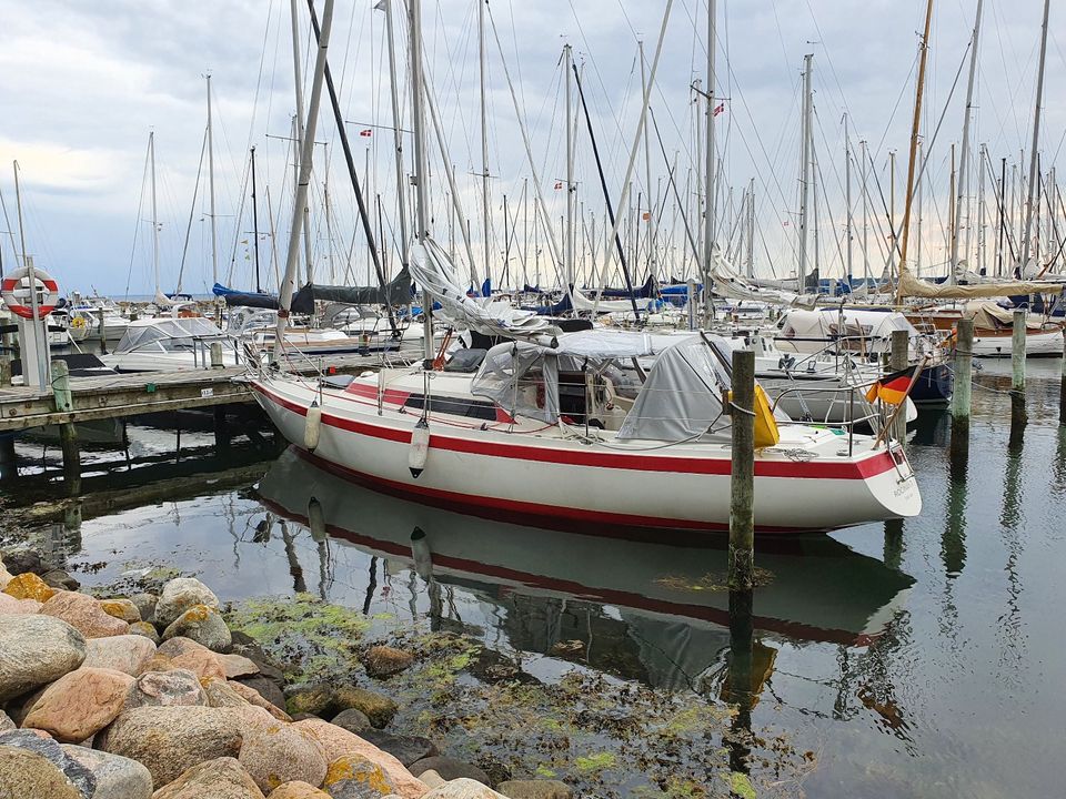 Segelboot, Segelyacht H-35, ggf. incl. Liegeplatz für 2024 in Kiel