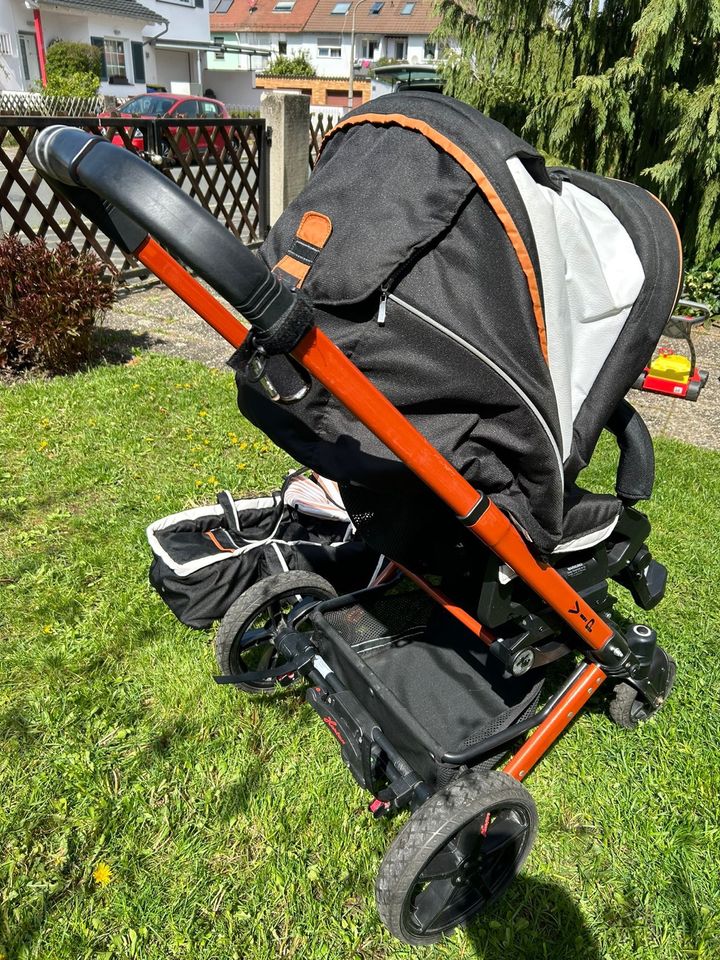 Hartan VIP Kinderwagen, Tragetasche, Adapter Babyschal, Board Max in Nürnberg (Mittelfr)