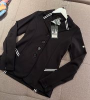 Spooks Jacket Turnierjacket Gr. M schwarz black New Stripes Niedersachsen - Barsinghausen Vorschau