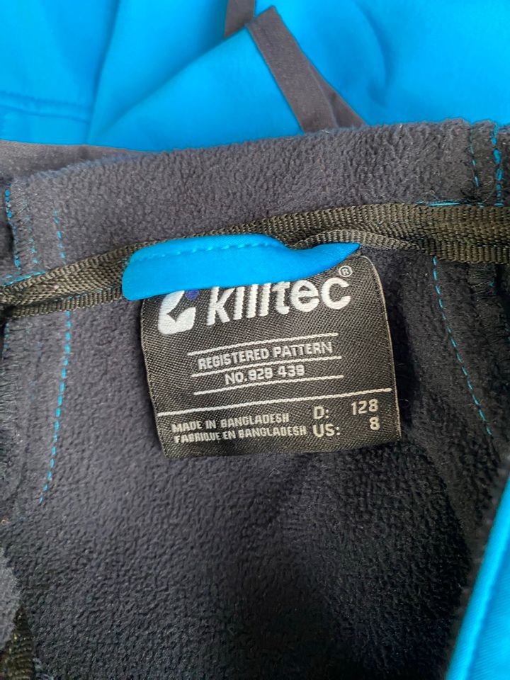 Jungen Softshelljacke Gr. 128 Killtec türkis in Mülheim (Ruhr)