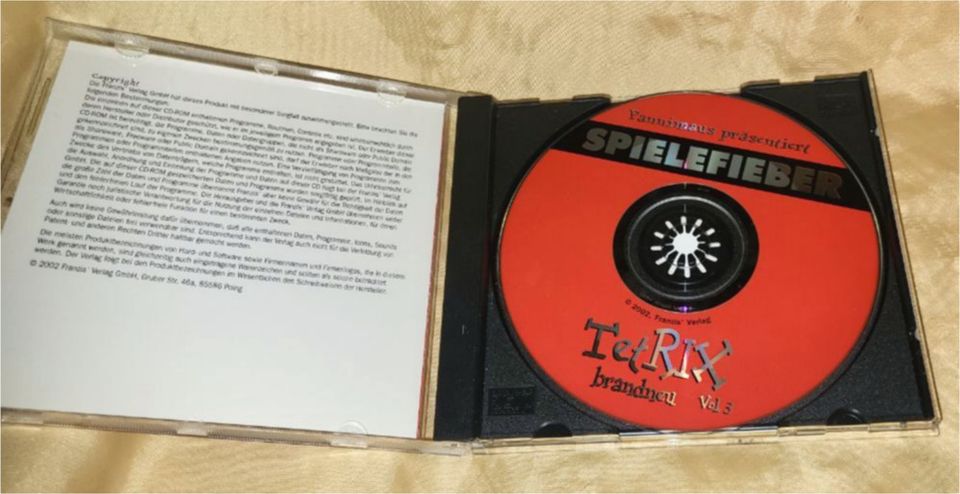 Tetrix Vol.3 Windows 95 96 ME XP Spiele Fieber CD PC Spiel in Fürth