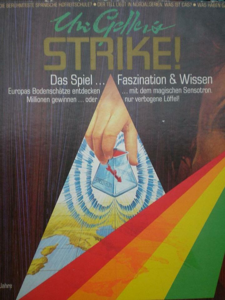 Uri Geller's Strike - Matchbox Spiel 1987 - Faszination & Wissen in Gremmendorf