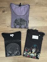 T-Shirts mit Totenkopf Größe S Nordrhein-Westfalen - Schmallenberg Vorschau