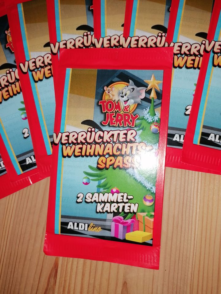 Sammelkarten Tom&Jerry Verrückter Weihnachtsspaß 31x2 Stück in Bad Homburg