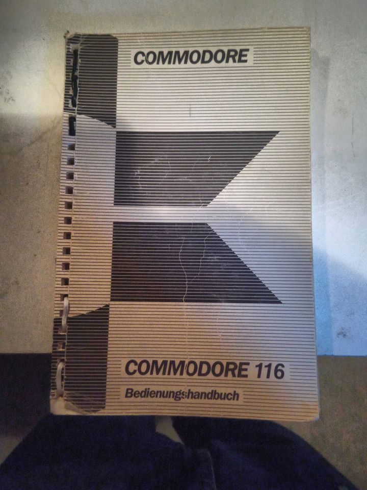 Commodore 116 Bedienungshandbuch in Weinböhla