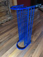 CD Regal Rack Halter blau neuwertig 48x20x14,5cm Hessen - Kalbach Vorschau