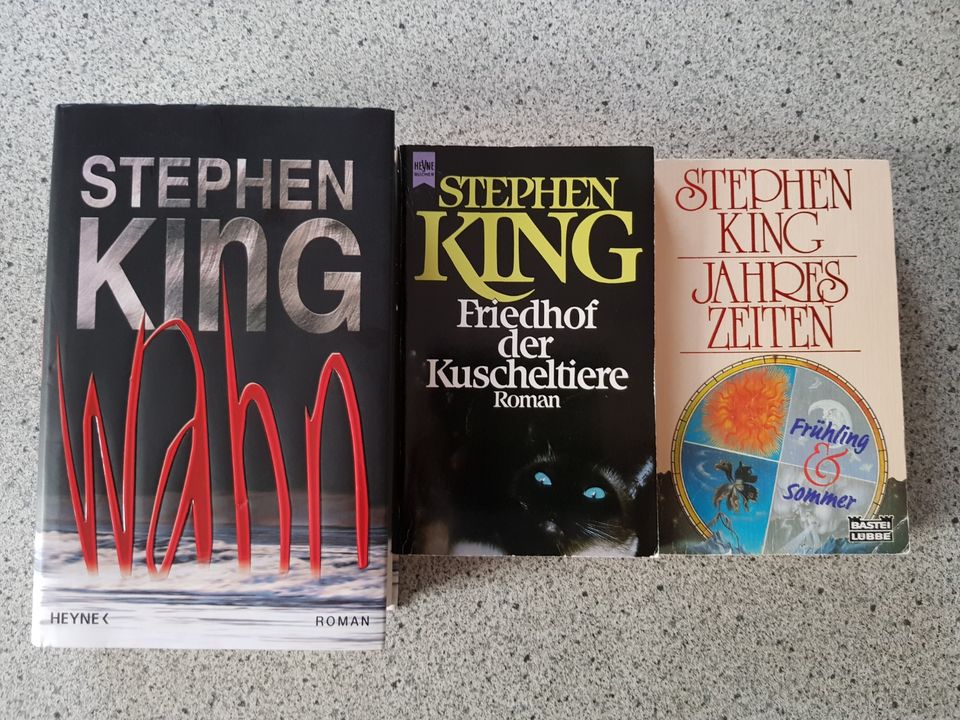 5x Steven King, zus. 12€ in Westhofen