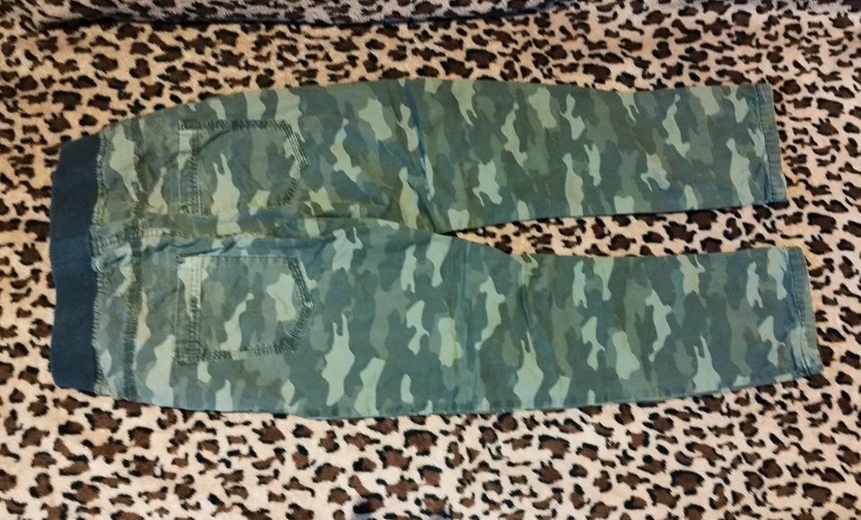 Hose Junge leicht gefüttert Camouflage Tarnfleck in Langewiesen