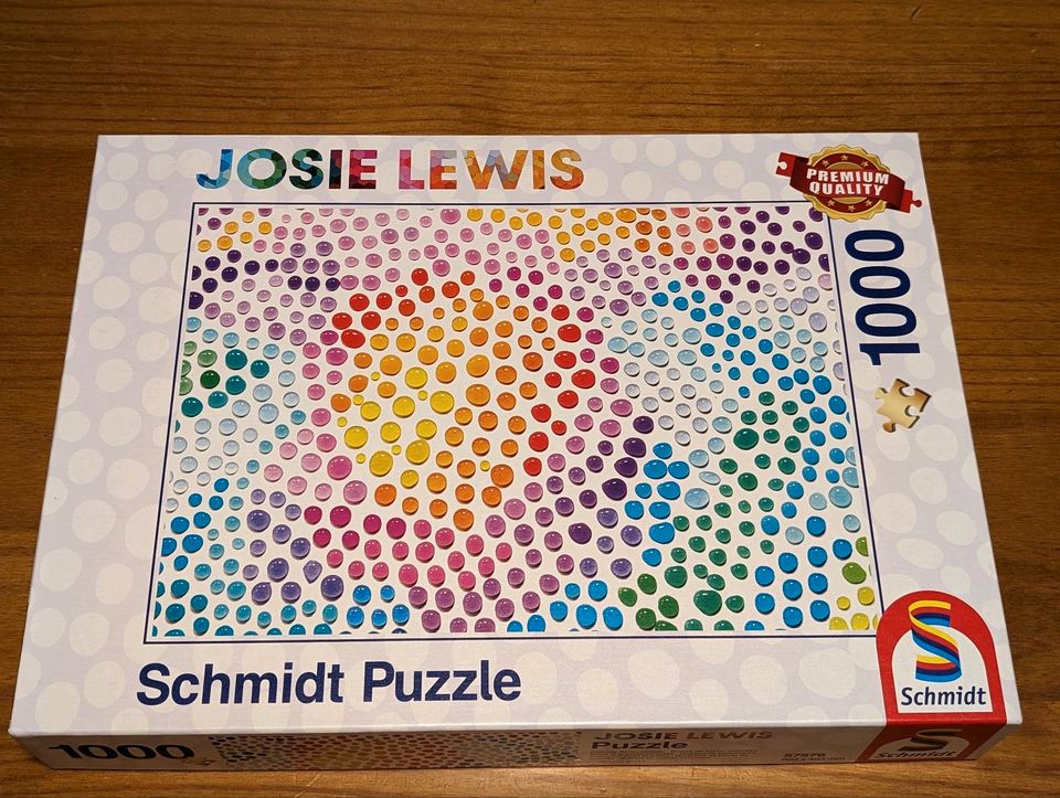 Schmidt Puzzle 1000 Teile, Josie Lewis, farbige Seifenblasen in Baiersdorf