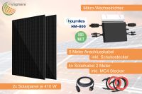 Balkonkraftwerk 800 W | 2x Solarpanel Full Black 410W Niedersachsen - Varel Vorschau